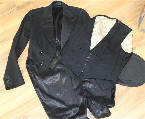 An opera hat & tails